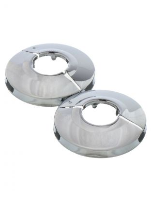 Отражатель декоративный хром, 1/2 '', 2 шт, 50 слоев, индивидуальная упаковка, ComfortFactor, 526138-10