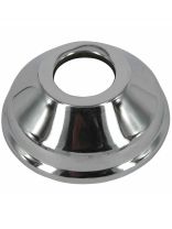 Отражатель декоративный нержавеющая сталь, 1 1/4 '', высокий, индивидуальная упаковка, хром, MasterProf, ИС.130523