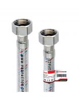 Подводка для воды 1/2"х3 м, г-г, сталь, полимер, ProFactor