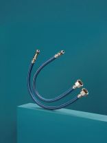 Подводка для воды М10-1/2"х0.4 м, пара, нейлон, РМС