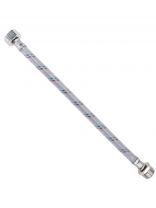 Подводка для воды 1/2"х1.5 м, г-ш, латунь, полимер, AquaLine