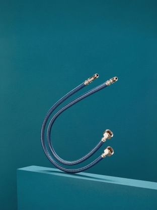 Подводка для воды М10-1/2"х0.6 м, пара, нейлон, РМС