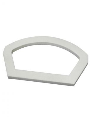 Прокладка для унитазов Лилия производства Santeri, фигурная, Инкоэр