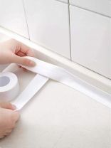 Бордюрная лента для ванн 60 мм, белая, 3.35 м, Аккурат