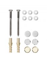 Крепление для унитаза к полу и писсуара, 2 шт, индивидуальная упаковка, MasterProf, ИС.131594