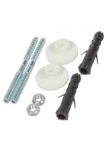 Крепеж тюльпана к стене, пакет с подвесом, СантехКреп, 1.3.1.1.