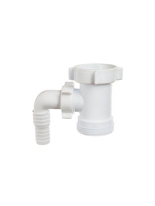 Патрубок для сифона, 40х40, полипропилен, Orio, А-4154