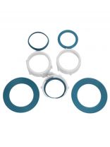 Ремкомплект для сифона, №4 (набор прокладок и гаек к сифону для моек/ванны), Инкопласт, RK-04