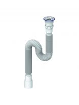 Сифон для мойки, 1500 мм, 1" 1/2, 40, полипропилен, Unicorn, D240, D240