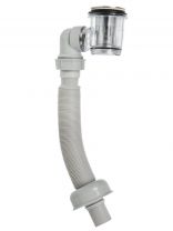 Сифон для мойки, 60х40, полипропилен, с выпуском, клик-клак, Orio, Nordform, Д-6331
