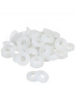 Прокладка сантехническая 100 шт, 3/4", силикон, СантехКреп, 2.12.5.