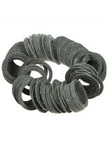 Прокладка сантехническая 100 шт, 1", резина, СантехКреп, 2.8.4