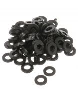 Прокладка уплотнительная 100 шт, 1/2'', резина, СантехКреп, 2.8.2.Ф