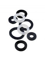 Набор прокладок сантехнических 8 шт, силикон, резина, MasterProf, ИС.131416