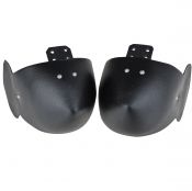 Налокотники матовые с боковыми лепестками (пара). Серия "Оникс"