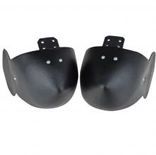 Налокотники матовые с боковыми лепестками (пара). Серия "Оникс"