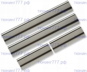 Накладки на пороги, Alufrost, сталь на Соренто Прайм