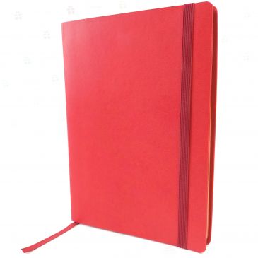 Бизнес-блокнот RILY красный