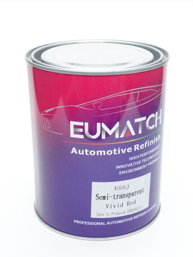 Eumatch Тонер E55J-1 Semi-transparent Vivid Red / Полупрозрачный ярко-красный
