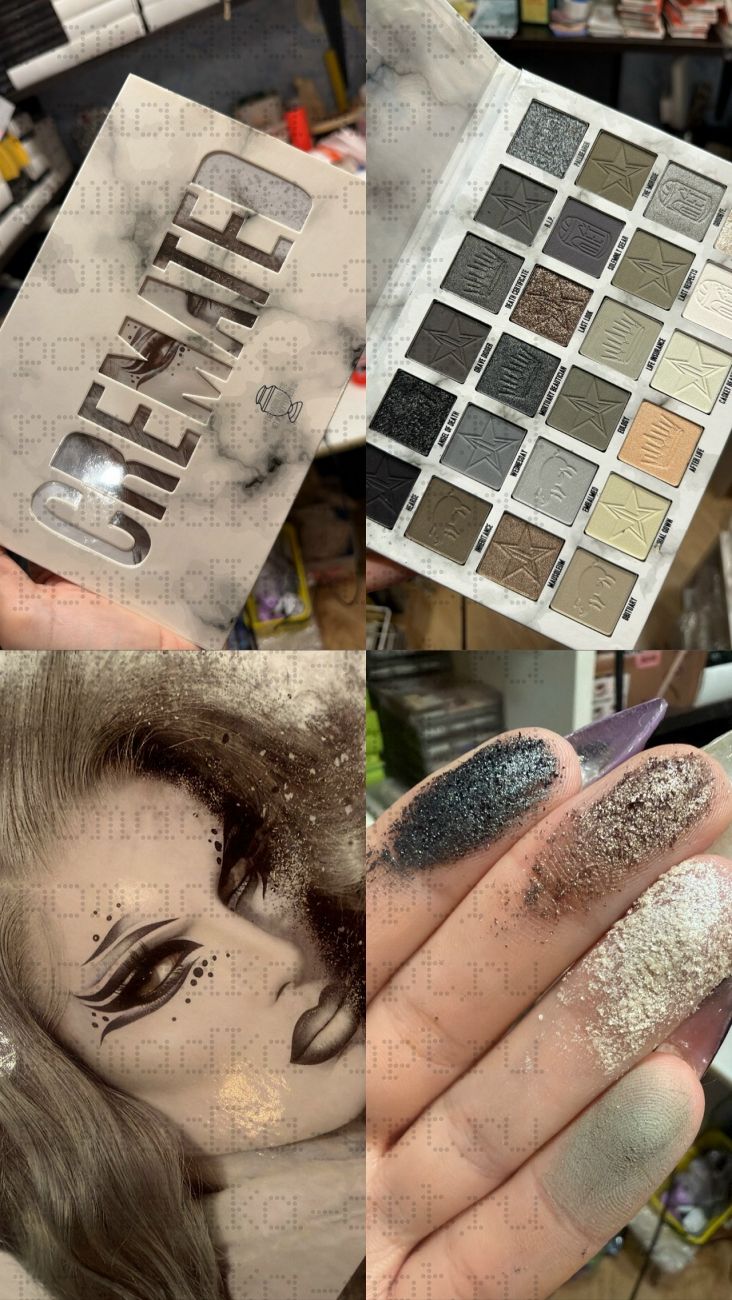 Тени для век Jeffree Star Cosmetics Cremated Eyeshadow Palette