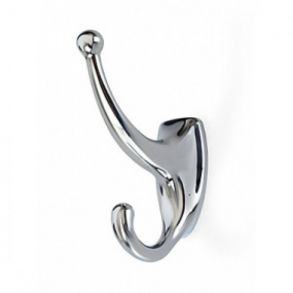 Крючок двухрожковый хром, WZ-D-956-01