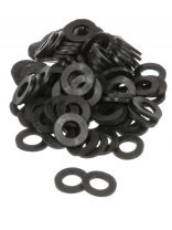 Прокладка уплотнительная 100 шт, 3/4", резина, СантехКреп, 2.8.3.Ф