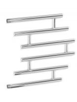 Полотенцесушитель Фокстрот, 50х60х1", нержавеющая сталь, с креплением, Aquater, C-2
