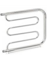 Полотенцесушитель Фокстрот, с полкой, 50х60х1", нержавеющая сталь, с креплением, Aquater, ПМ
