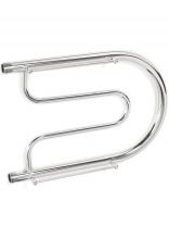 Полотенцесушитель Фокстрот, с полкой, 32х50х1", нержавеющая сталь, с креплением, Aquater, ПЛ