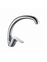 Смеситель для кухни, Gota Rocio, Leone, с картриджем, хром, 052410-GOTA