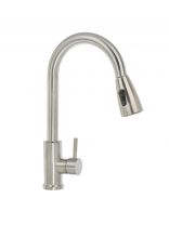 Смеситель для кухни, Aqwin, с картриджем, сатин, A0046S