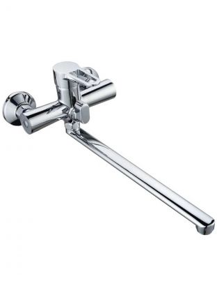 Смеситель для ванны, РМС, с картриджем, хром, SL141-006E