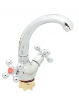 Смеситель для кухни, G.lauf, с кран-буксой, хром, QTZ4-C856