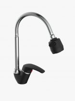 Смеситель для кухни, Эверест, гибкий излив, с картриджем, B58-0336