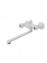 Смеситель для ванны, Solone, с кран-буксой, пластиковый корпус, LAP7-B611