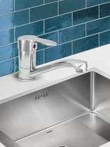 Смеситель для раковины, Juguni, короткий излив, с картриджем, 0402.603