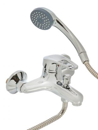 Смеситель для ванны, Aqwin, короткий излив, с картриджем, хром, A3027