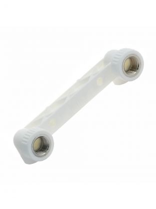 Комплект для смесителя полипропилен, d20х1/2'', белый, Valfex