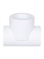 Тройник переходной полипропилен, 20х25х20 мм, белый, Valfex