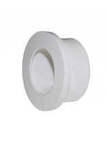 Бурт полипропилен, d40 мм, для муфты, белый, Valfex