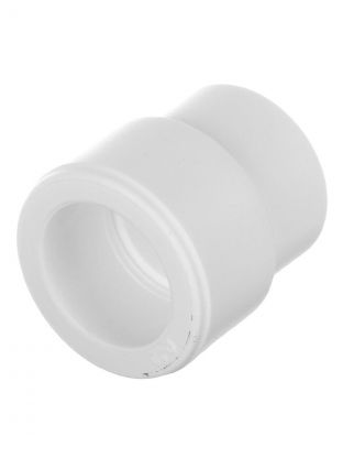 Муфта переходная полипропилен, d40/25 мм, внутренняя/наружная, белая, Valfex