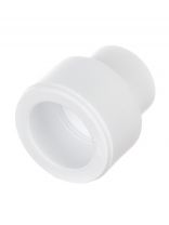 Муфта переходная полипропилен, d63/25 мм, внутренняя/наружная, белая, РосТурПласт