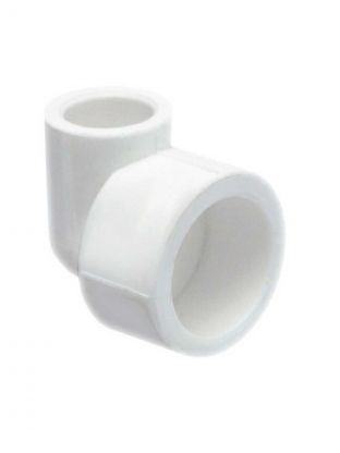 Уголок переходной полипропилен, d25/20 мм, внутренняя/внутренняя, белый, РосТурПласт
