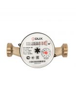 Счетчик воды универсальный, 1/2 '', с монтажным комплектом, обратный клапан, 5 лет, Dux, СВ 15-110+