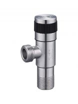 Кран для бытовых приборов, 1/2'', ш-ш, угловой, Solone