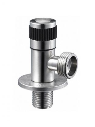 Кран для бытовых приборов, 1/2"х3/4", ш-ш, угловой, Solone