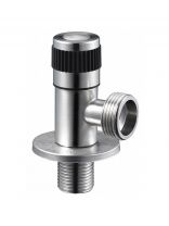 Кран для бытовых приборов, 1/2"х3/4", ш-ш, угловой, Solone