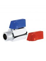 Кран для бытовых приборов, 1/2'', г-ш, прямой, ProFactor