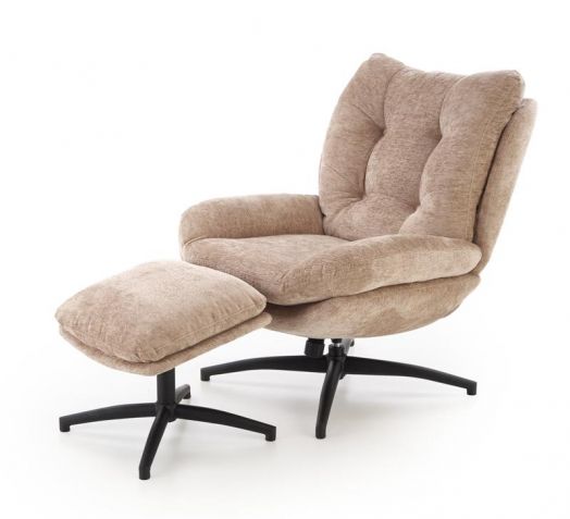 Комплект Halmar PESTO кресло + подставка для ног