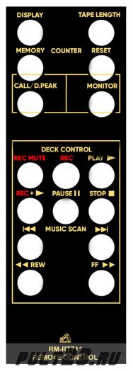 пульт VICTOR RM-RT711, TD-V631, TD-V711, TD-V721 аналог (под заказ)